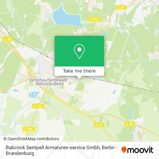 Babcock Sempell Armaturen-service Gmbh map