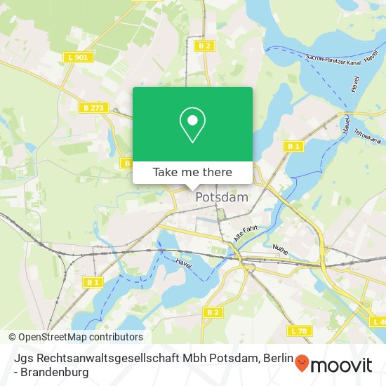 Jgs Rechtsanwaltsgesellschaft Mbh Potsdam map