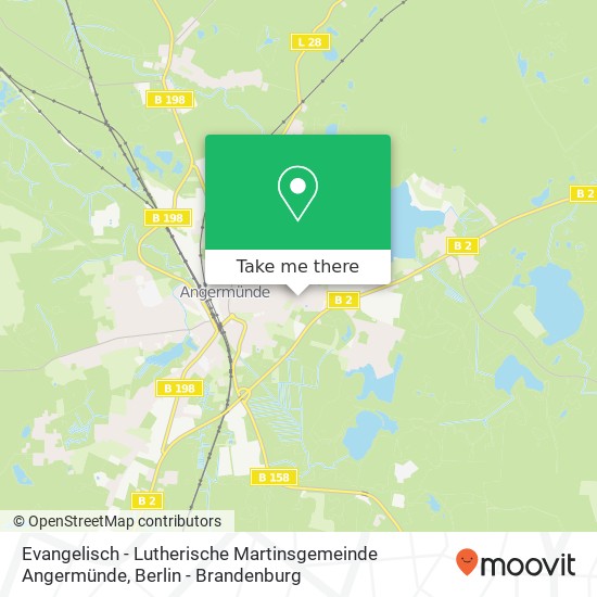 Evangelisch - Lutherische Martinsgemeinde Angermünde map