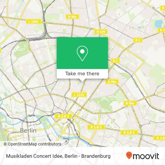 Musikladen Concert Idee map