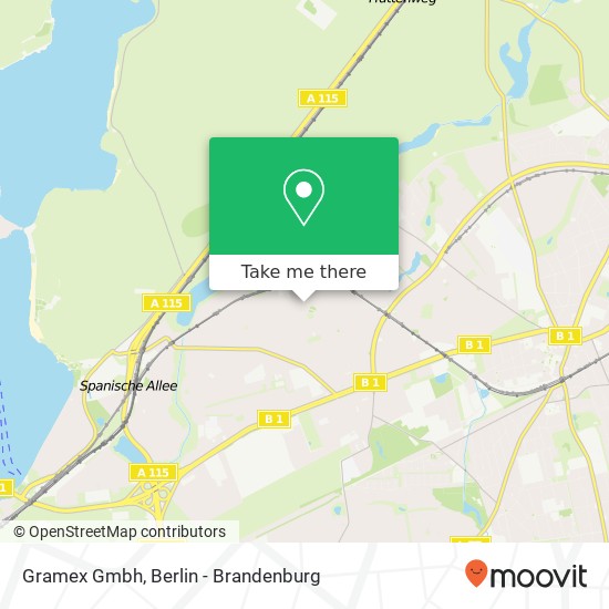 Gramex Gmbh map