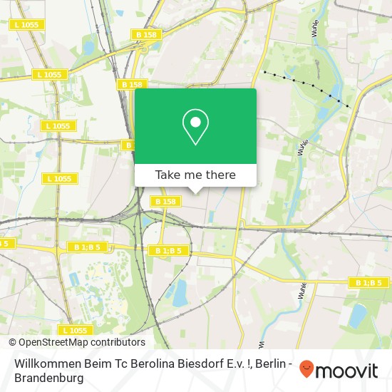 Willkommen Beim Tc Berolina Biesdorf E.v. ! map