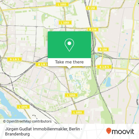 Карта Jürgen Gudlat Immobilienmakler