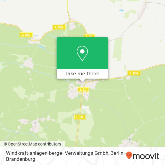 Windkraft-anlagen-berge- Verwaltungs Gmbh map