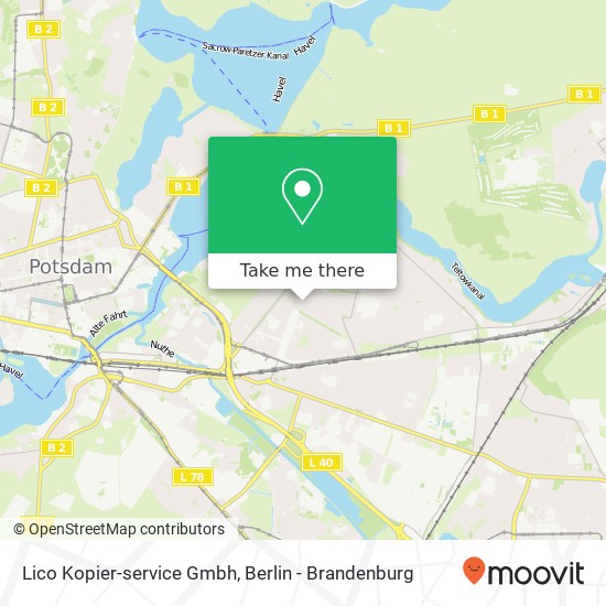 Lico Kopier-service Gmbh map