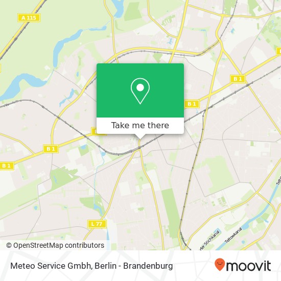 Meteo Service Gmbh map