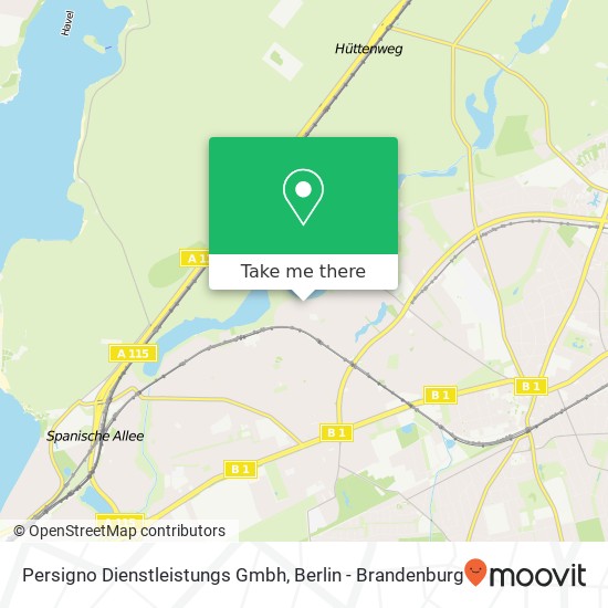 Persigno Dienstleistungs Gmbh map