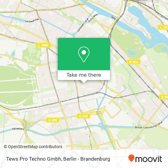 Tews Pro Techno Gmbh map