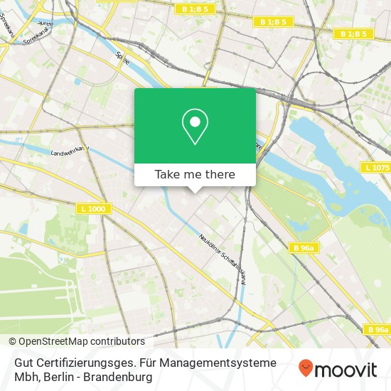 Gut Certifizierungsges. Für Managementsysteme Mbh map