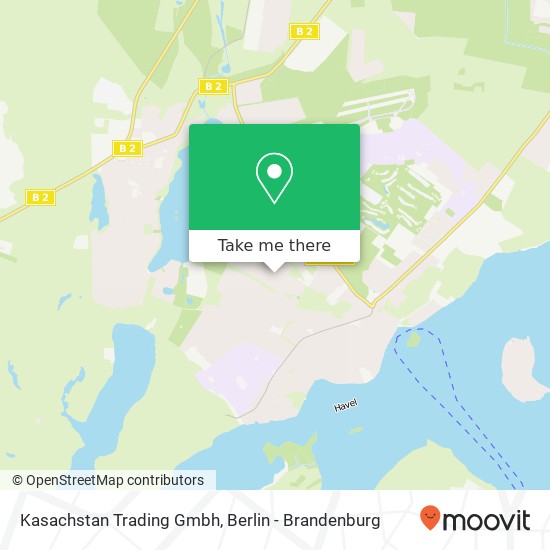 Kasachstan Trading Gmbh map