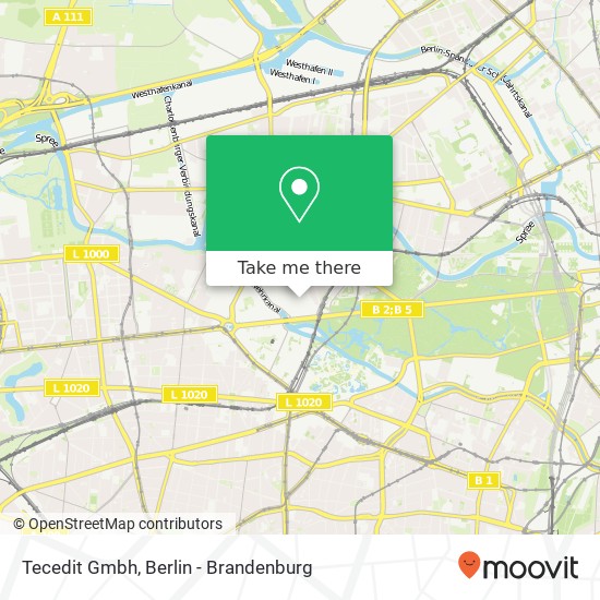 Tecedit Gmbh map