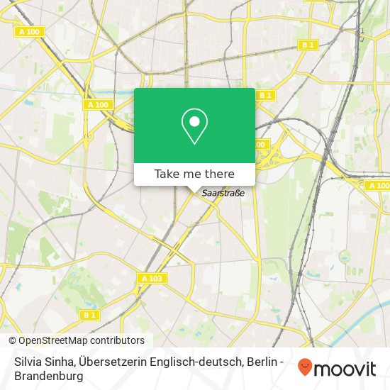 Silvia Sinha, Übersetzerin Englisch-deutsch map