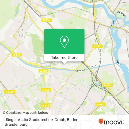 Jünger Audio Studiotechnik Gmbh map