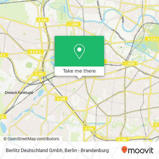 Berlitz Deutschland Gmbh map