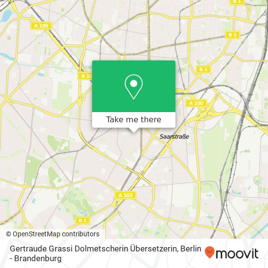 Gertraude Grassi Dolmetscherin Übersetzerin map