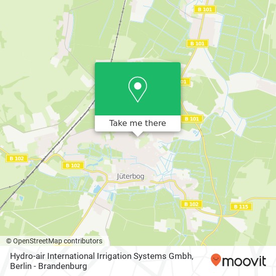 Hydro-air International Irrigation Systems Gmbh map