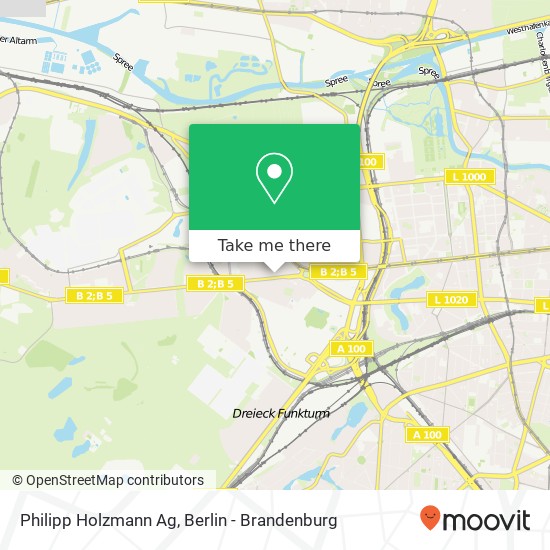 Philipp Holzmann Ag map