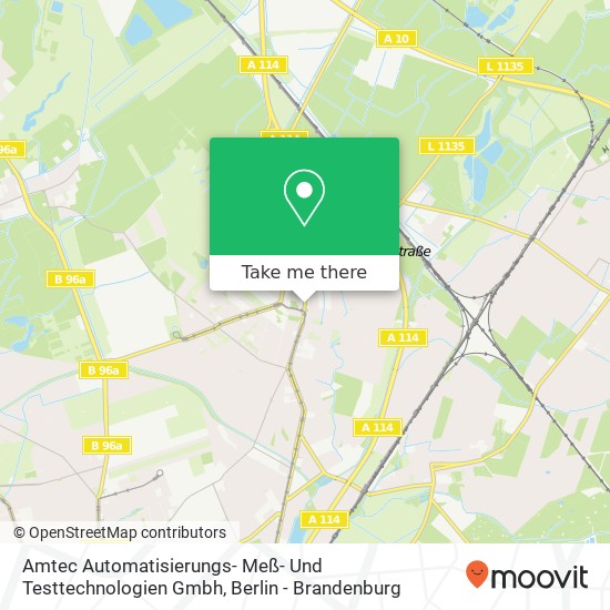 Amtec Automatisierungs- Meß- Und Testtechnologien Gmbh map