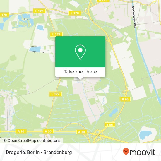 Drogerie map