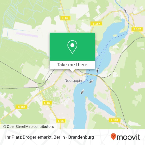 Карта Ihr Platz Drogeriemarkt