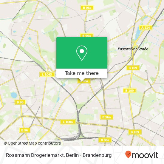 Rossmann Drogeriemarkt map