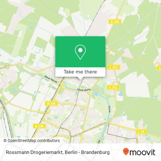 Rossmann Drogeriemarkt map