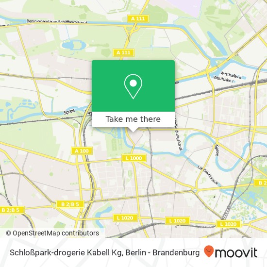 Schloßpark-drogerie Kabell Kg map