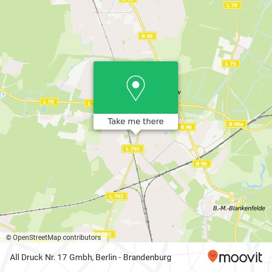 All Druck Nr. 17 Gmbh map