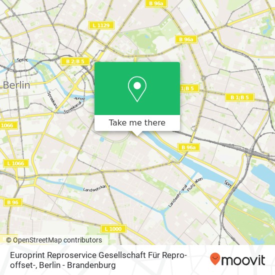 Europrint Reproservice Gesellschaft Für Repro-offset- map