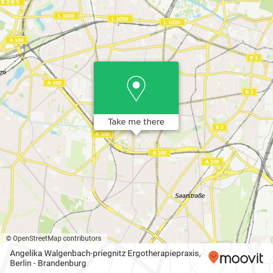 Карта Angelika Walgenbach-priegnitz Ergotherapiepraxis