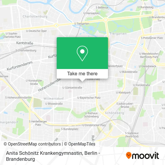 Anita Schönitz Krankengymnastin map