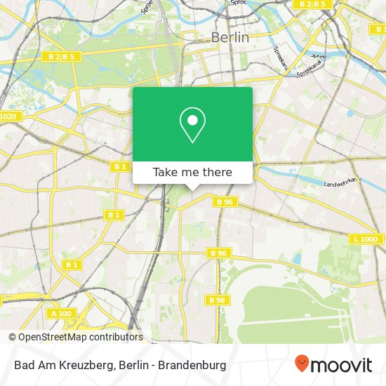 Карта Bad Am Kreuzberg