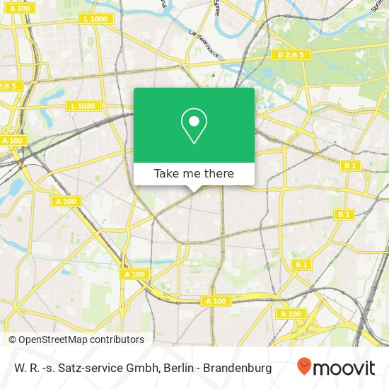 W. R. -s. Satz-service Gmbh map
