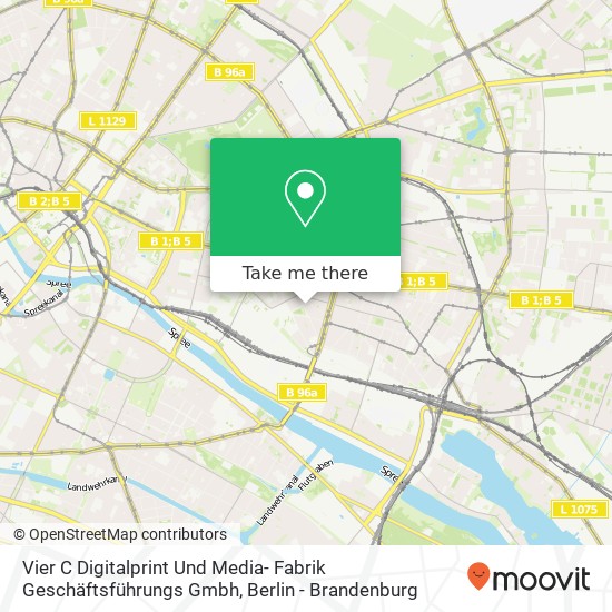 Vier C Digitalprint Und Media- Fabrik Geschäftsführungs Gmbh map