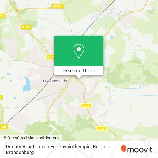 Donata Arndt Praxis Für Physiotherapie map