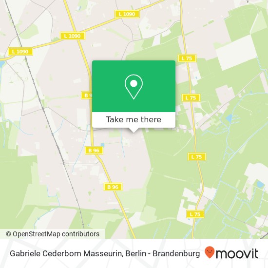 Gabriele Cederbom Masseurin map