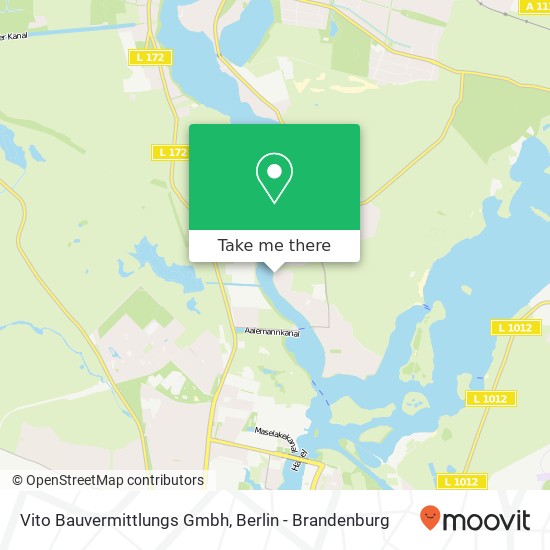 Vito Bauvermittlungs Gmbh map