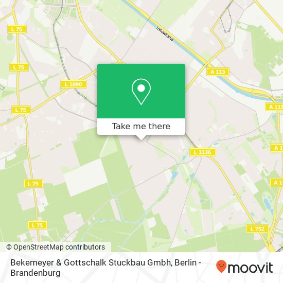 Bekemeyer & Gottschalk Stuckbau Gmbh map