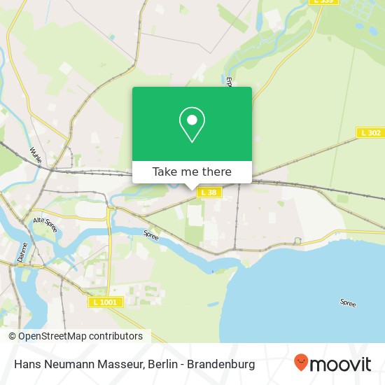 Hans Neumann Masseur map