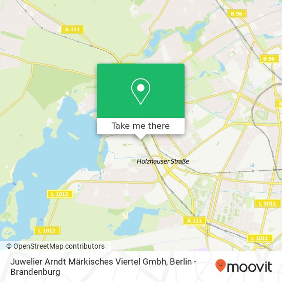 Карта Juwelier Arndt Märkisches Viertel Gmbh