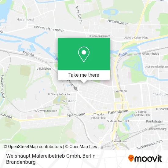 Карта Weishaupt Malereibetrieb Gmbh