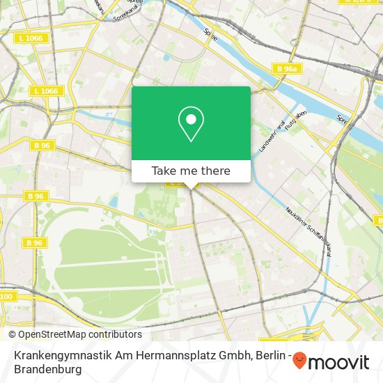 Карта Krankengymnastik Am Hermannsplatz Gmbh