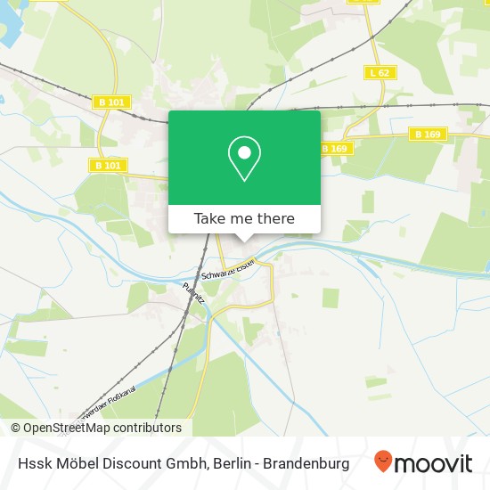 Hssk Möbel Discount Gmbh map