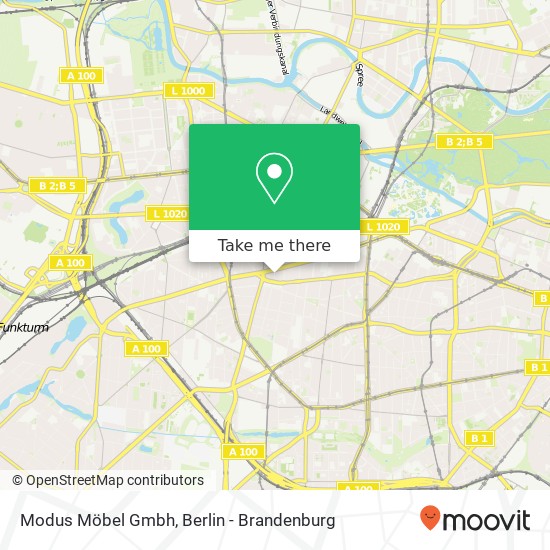 Modus Möbel Gmbh map