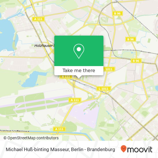 Michael Huß-binting Masseur map