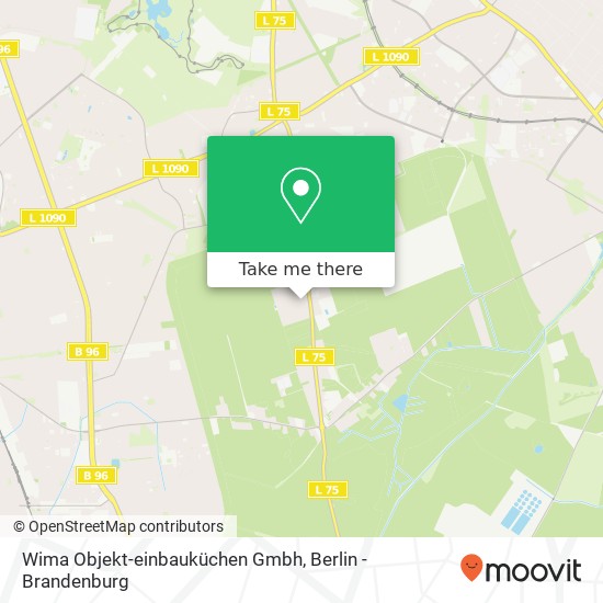 Wima Objekt-einbauküchen Gmbh map