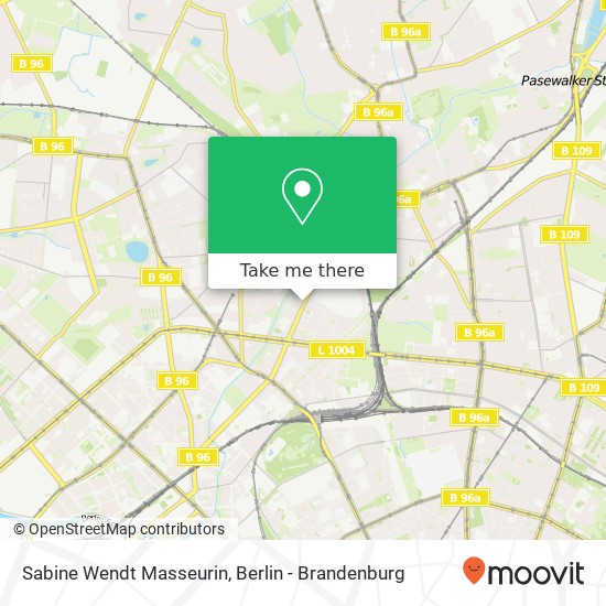 Sabine Wendt Masseurin map