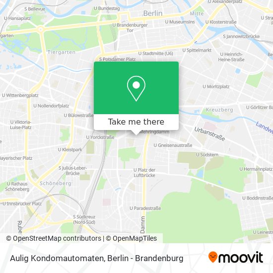 Aulig Kondomautomaten map