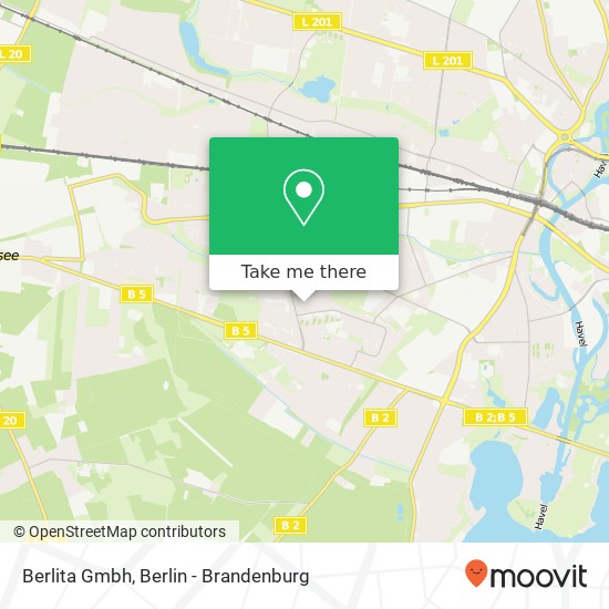 Berlita Gmbh map