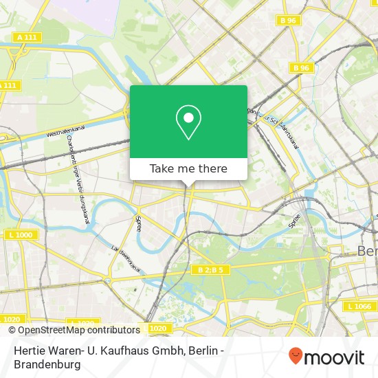 Hertie Waren- U. Kaufhaus Gmbh map